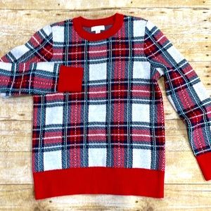 Charter Club Plaid Sweater